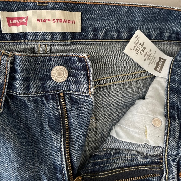 Levi's 100% Premium Cotton Denim Jeans 514 Straight 28 x 28 - Picture 3 of 8